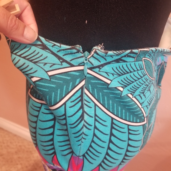 Mara Hoffman Turquoise Jungle Trip Skirt - Picture 5 of 8